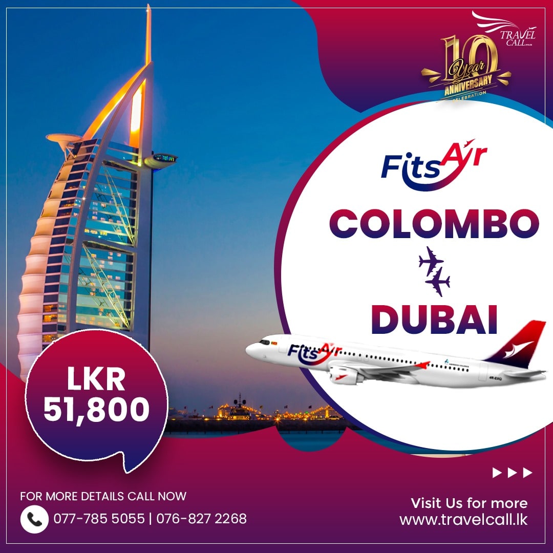 Colombo to Dubai