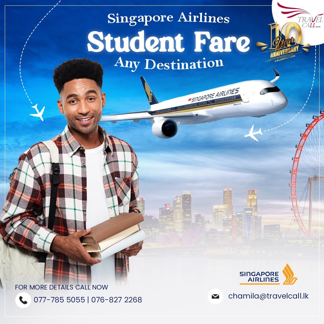 Singapore Airlines Student Fare